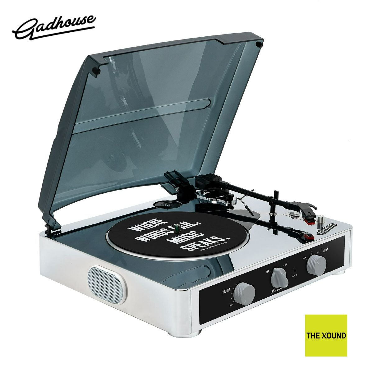 GADHOUSE Brad Retro Record Player Limited Edition Turntable