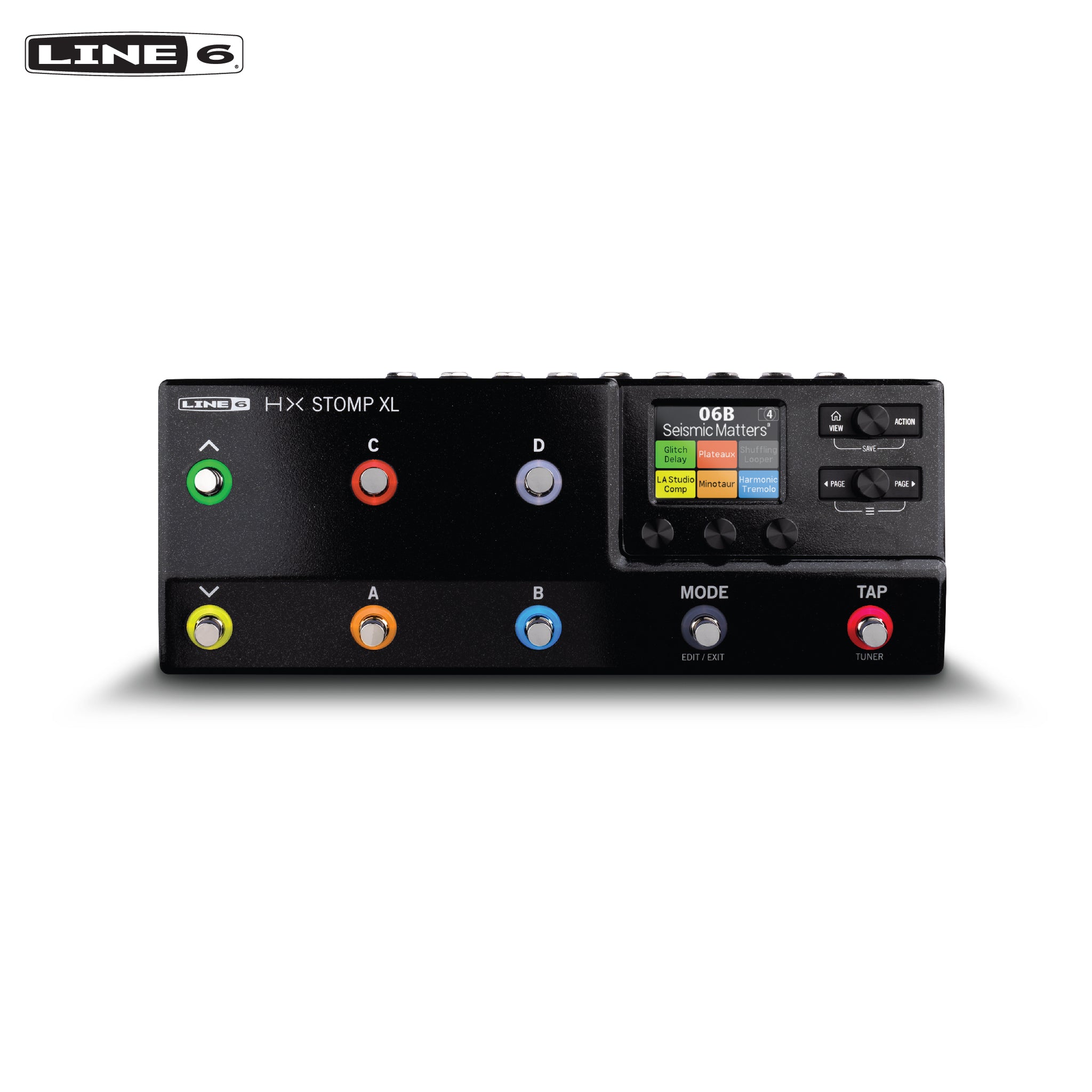 LINE6 HX-STOMP XL Multi Effects มัลติเอฟเฟค LINE6 รุ่น HX STOMP XL