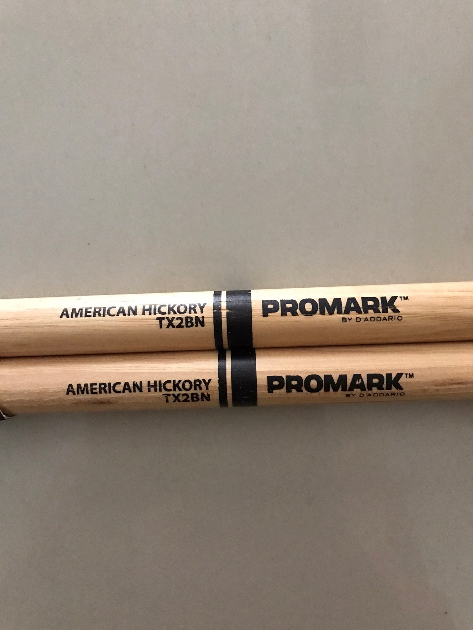 ProMark TX2BN Hickory 2B Nylon Tip Drumsticks